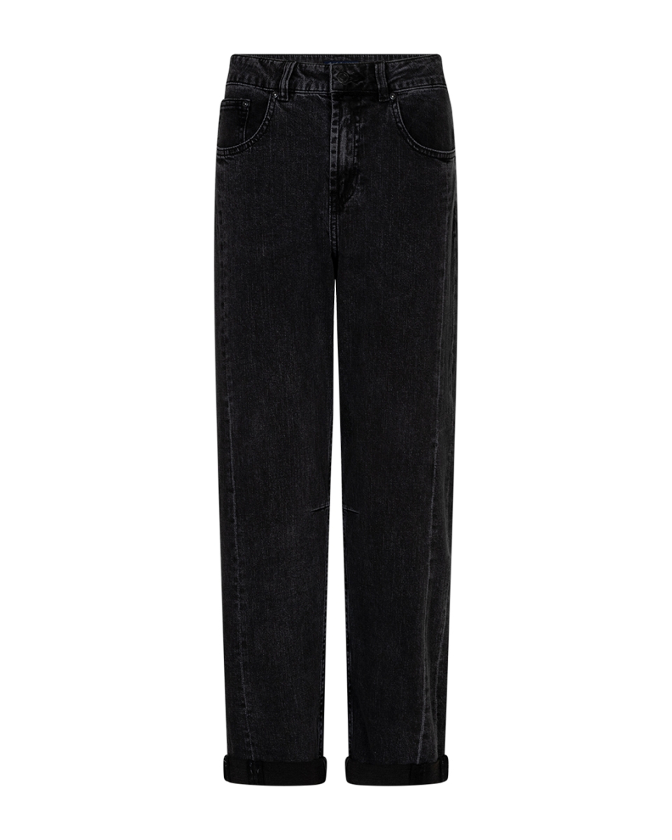 Red Button - Caitlina side patch black denim jeans
