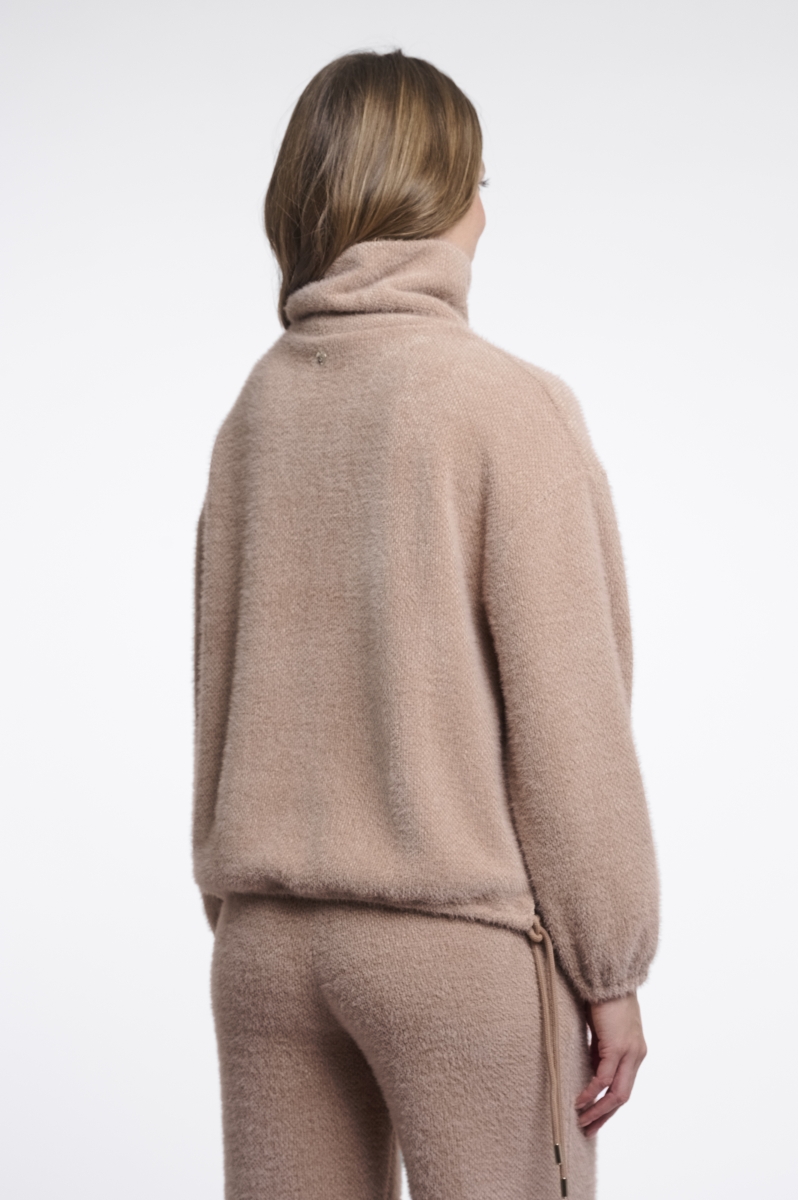 Rino & Pelle - Bellar - Chenille pull met kraagje