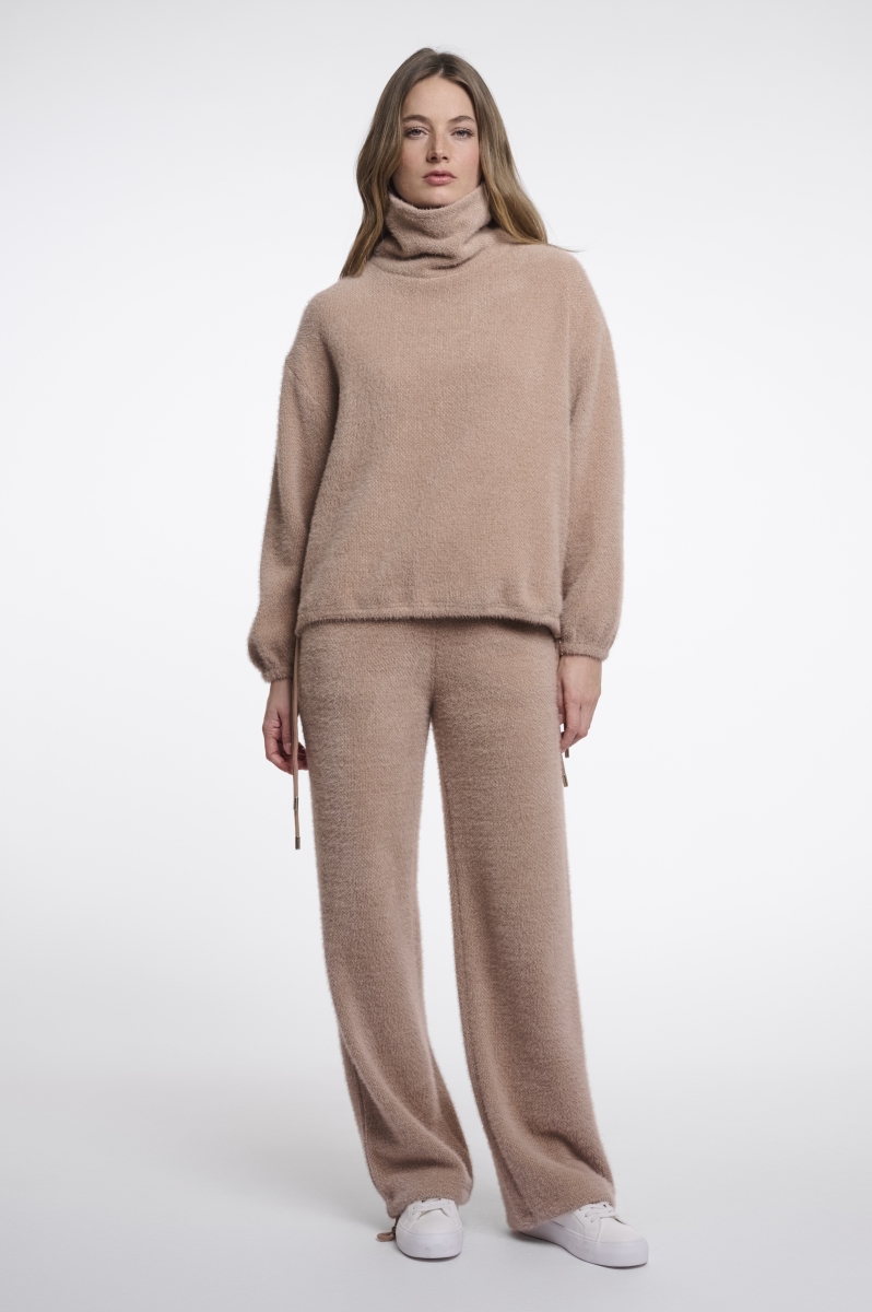 Rino & Pelle - Bellar - Chenille pull met kraagje