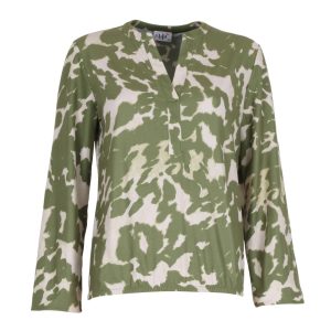 T-shirt op stropje met print